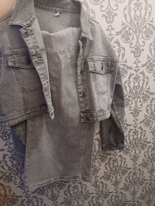 Compleu Denim pietre