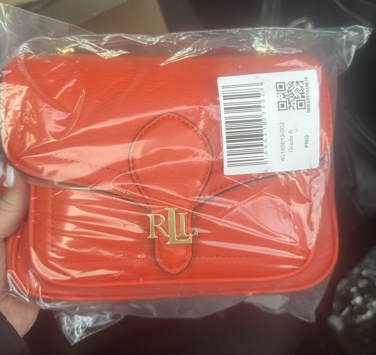 Ralph Lauren оригинална нова кожена чанта