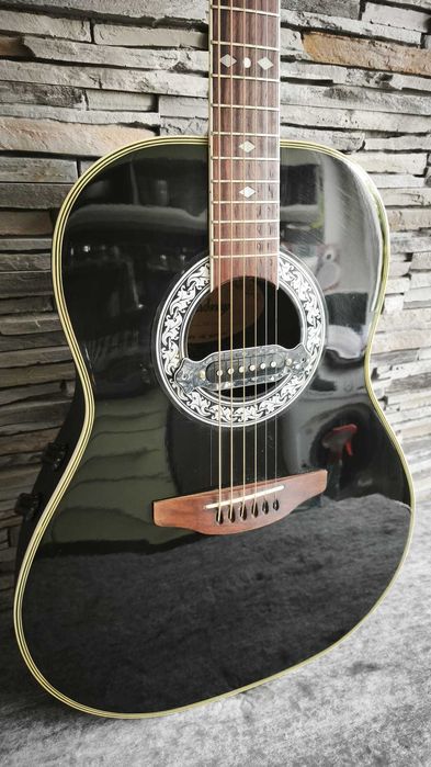 Chitară electroacustică Academy BOV-105 Made in Korea Toc OVATION Made in USA - Garantie
