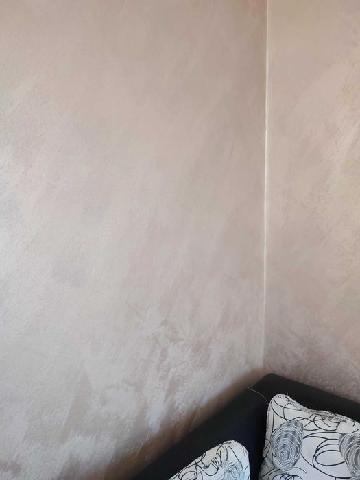 Пясъчна мазилка и боядисване