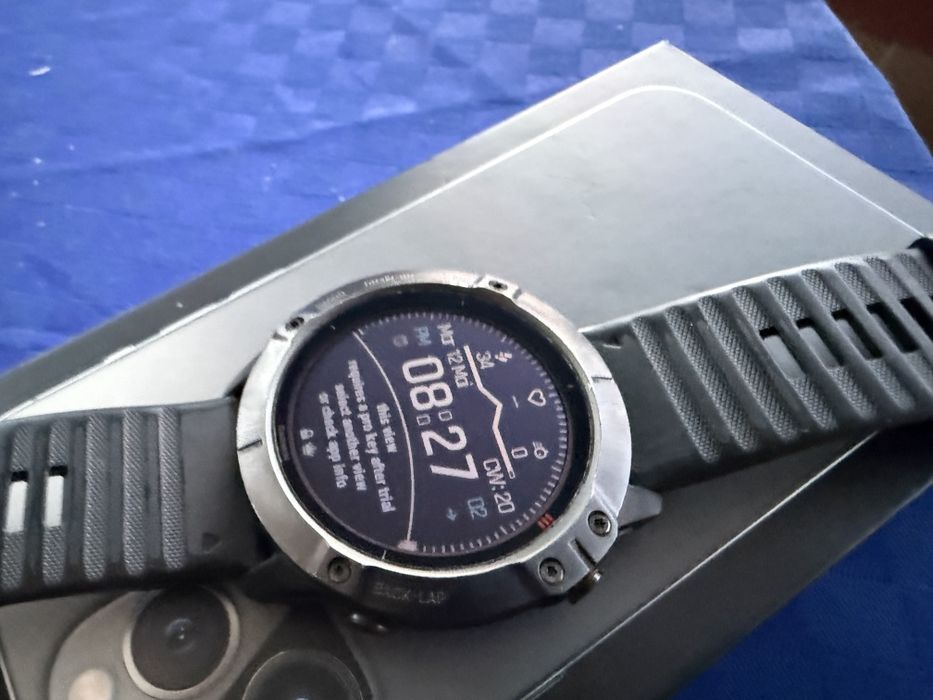 Garmin Fenix 6X Pro Solar Titanium 100m Water resist