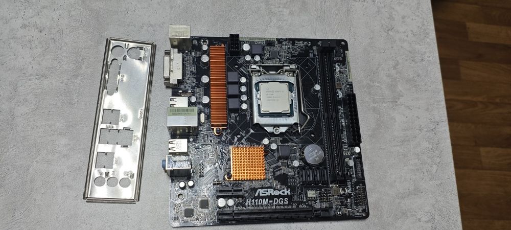 Материнская плата h110m