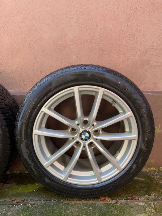 Set roti originale BMW Style 778 de iarna + anvelope PREMIUM Goodyear/Pirelli ca noi + runflat