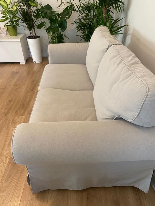 Canapele IKEA - EKTORP Canapea 2 locuri, Kilanda bej deschis