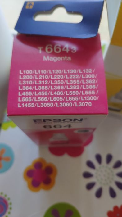 Чернила на принтер epson