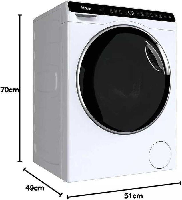 Нова мини инверторна смарт пералня HAIER HW50-BP12307U1, 5 кг, 1200 об./мин.