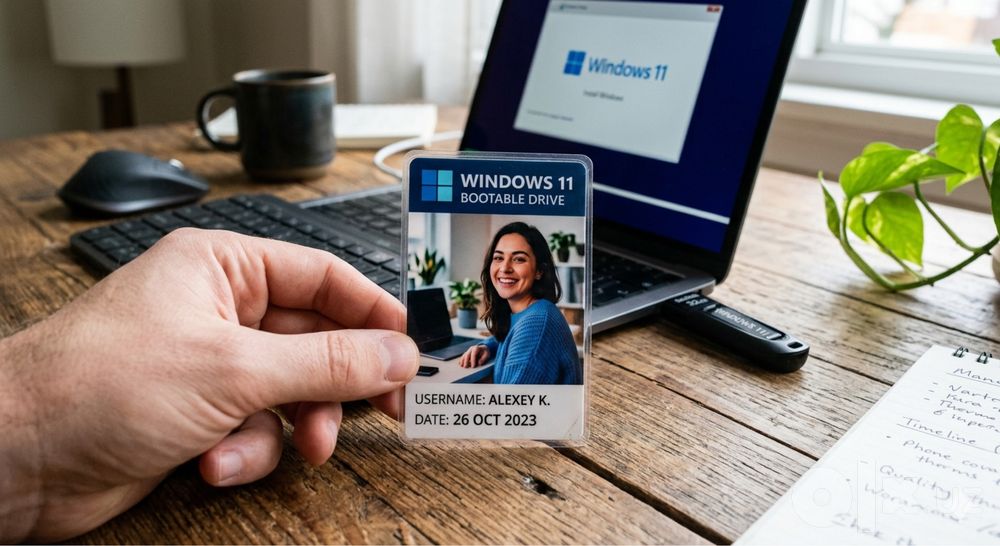 Загрузочная флешка Виндовс/ Windows fleshka