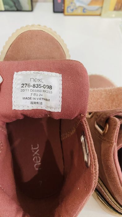 Ботинки для девочек фирмы Next