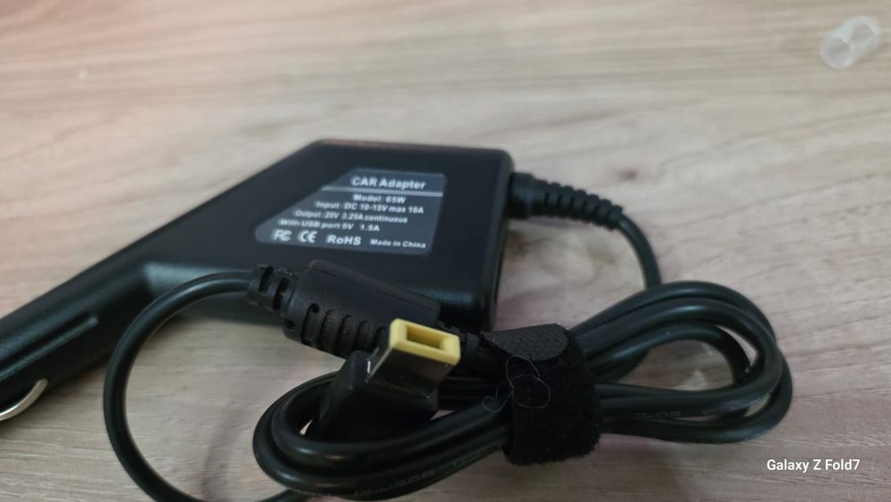Lenovo yoga Автозарядка