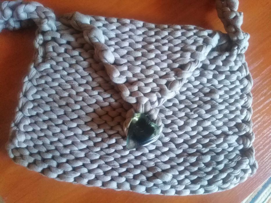 Плетена дамска чанта