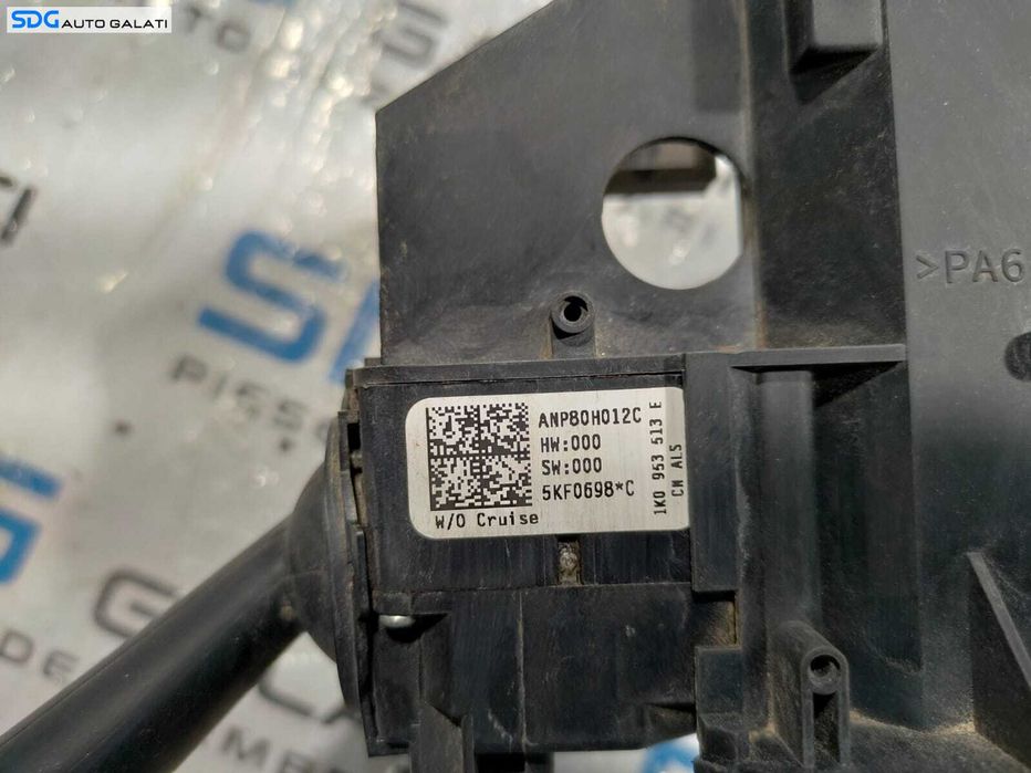 Ansamblu Semnalizare Faza Lunga Scurta Maneta Manete Stergator Stergatoare Skoda Octavia 2 2004 - 2013 Cod 1K0953503EM 1K0953519J 1K0953513E [L4859]