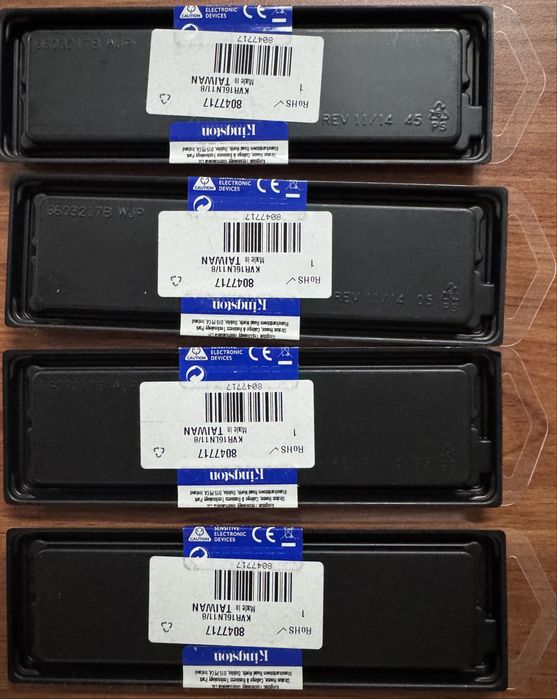 Memorii RAM Kingston, 8GB, PC3L, 12800 , Noi, sigilate