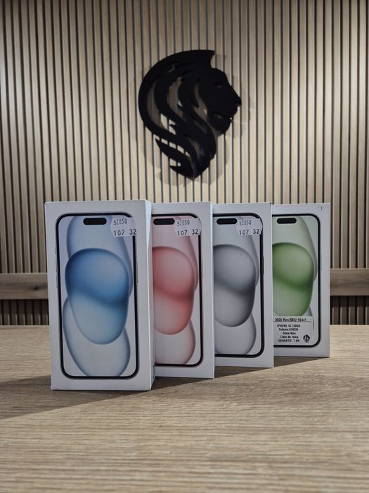 iPhone 15 128gb Blue/Pink/Black/Green Neverlocked/Fact+Garantie