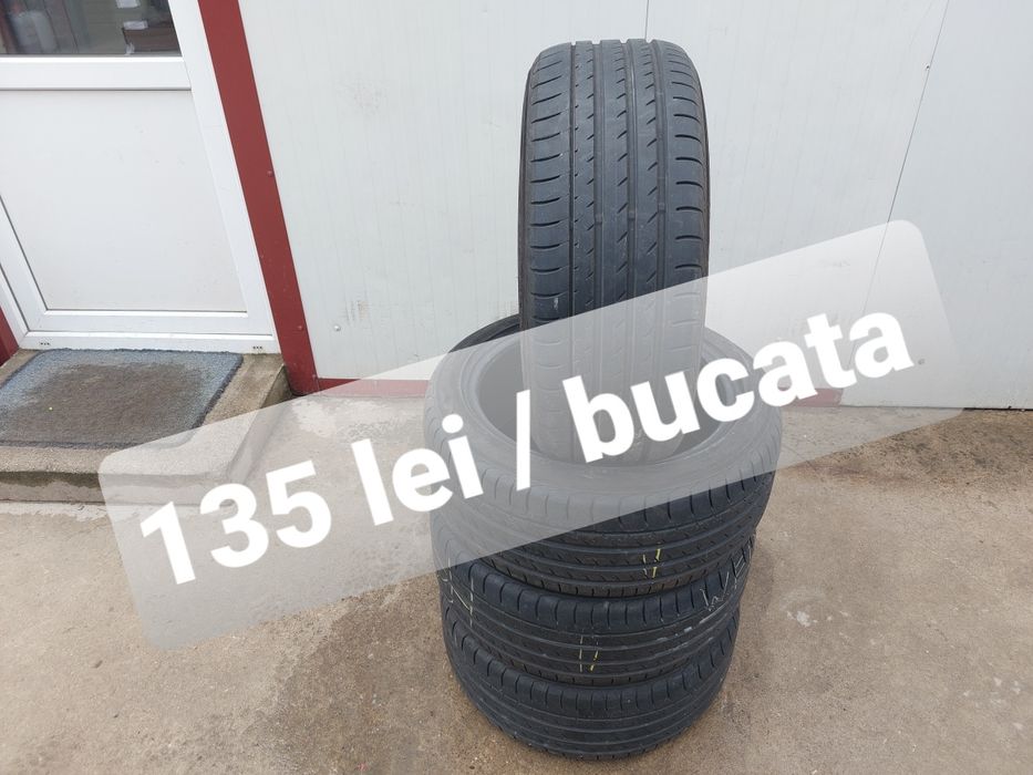 135 lei bucata! Set anvelope de vara 225 45 r17 Yokohama! 7 mm