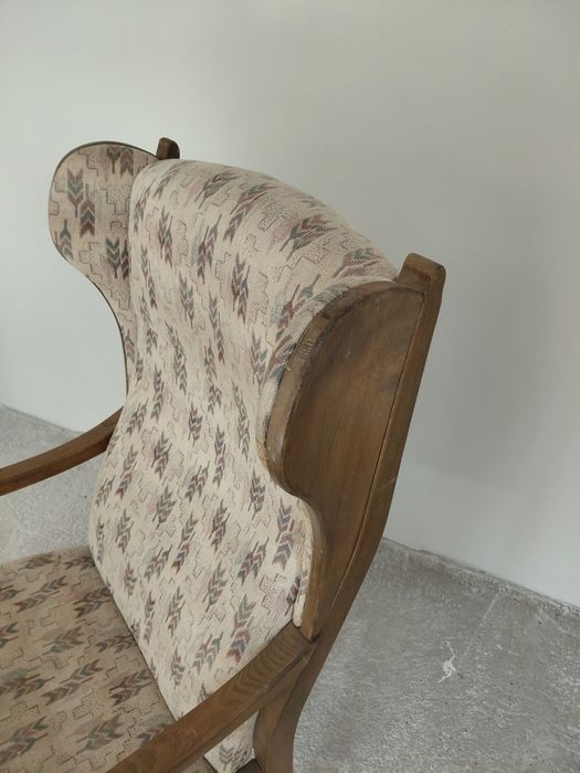 Ретро Кресло масив