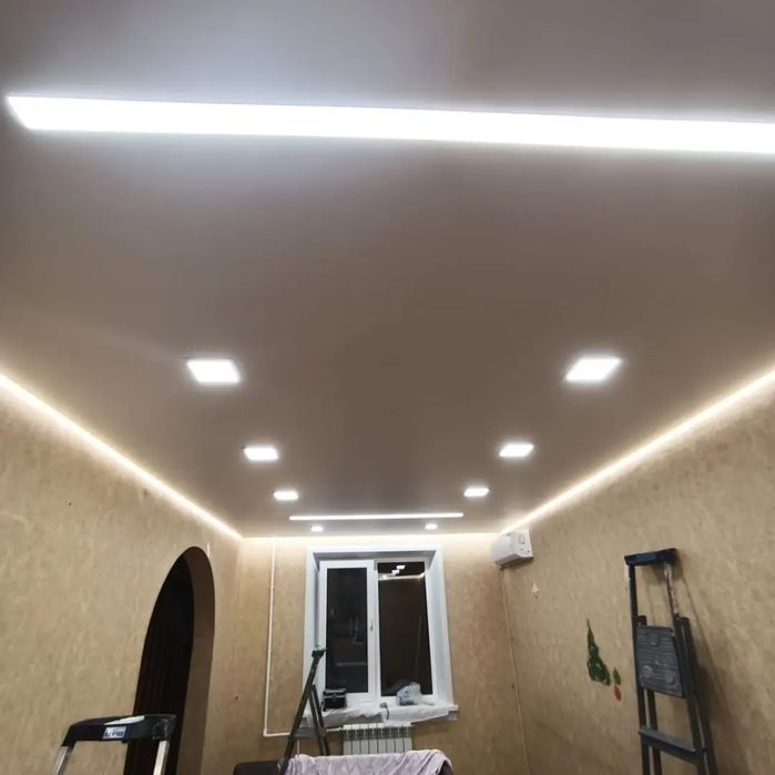 Натяжные потолки!