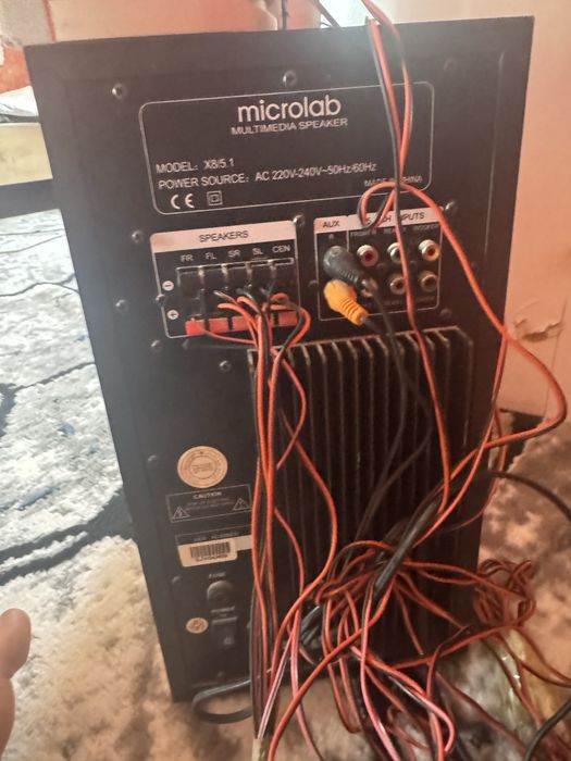 SAMBUFER MICROLAB X8 5.1 Sotiladi srochno!