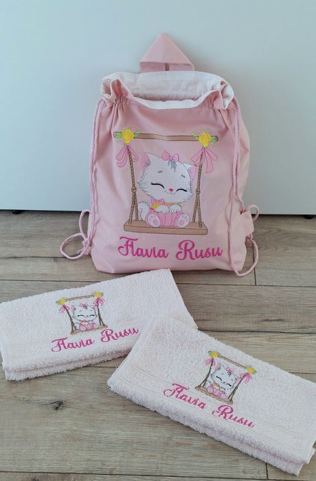 Săculeț gradinita, creșă + prosopele