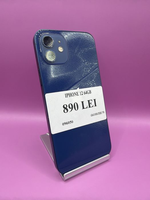 IPHONE 12 64 GB •Matei Amanet Margeanului•0960