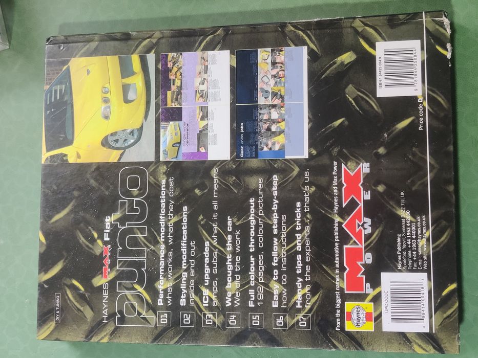 Haynes- manual tuning Fiat Punto