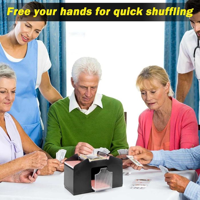 Автоматична машина за разбъркване на карти електрическа