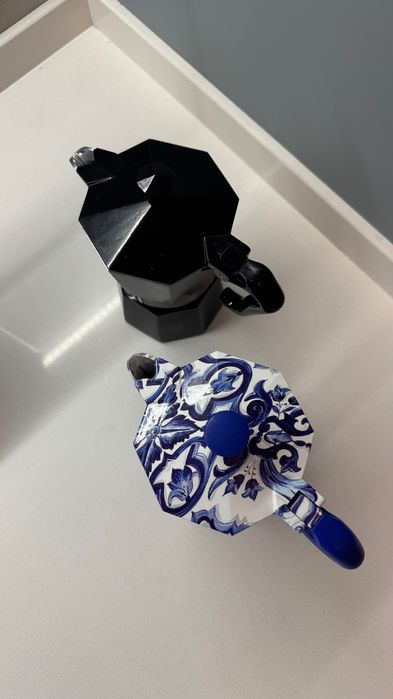 2 Bialetti Cafetiere pachet, editie D& G si all black