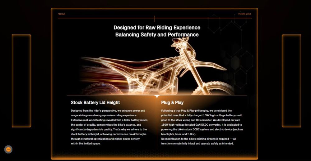 Ventus power train for surron