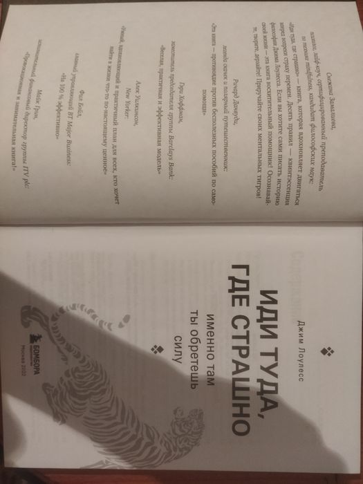 Книга "Иди туда, где страшно" Джим Лоулесс