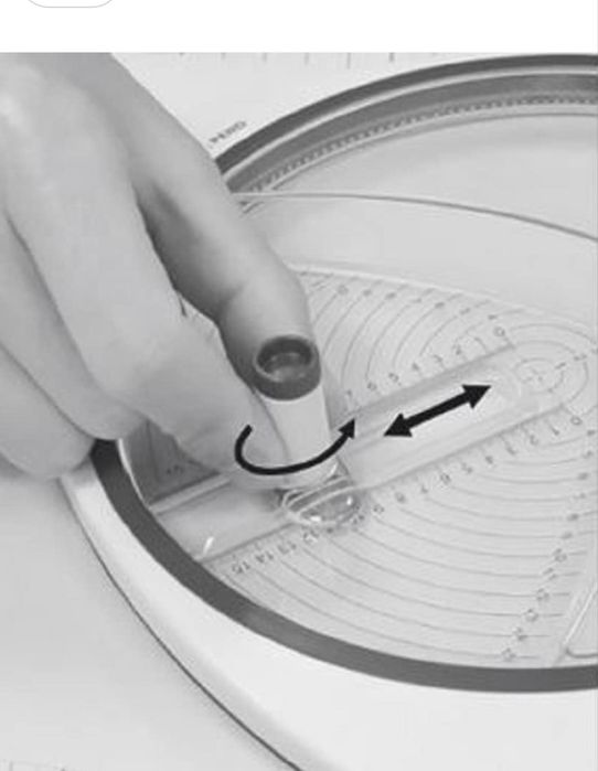 Trimmer de hârtie pentru cercuri cu diametrul de 2,6–15 cm