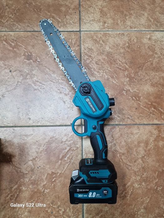Minidrujba Ferăstrău Electric TOP HELPER 36V cu ungere lant
