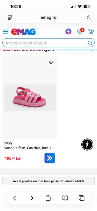 Sandale fetite marimea 22