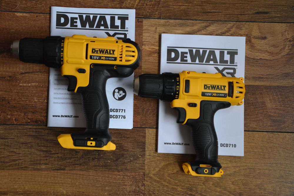 Нови, оригинални винтоверти DeWALT  12V и 18V