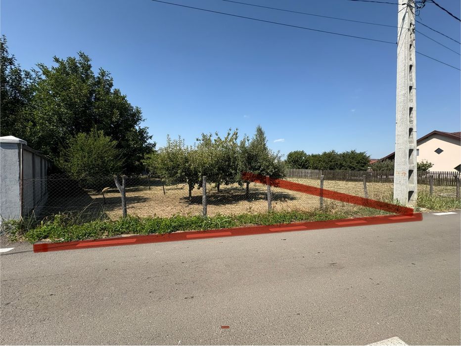 Teren intravilan Vernesti 500mp