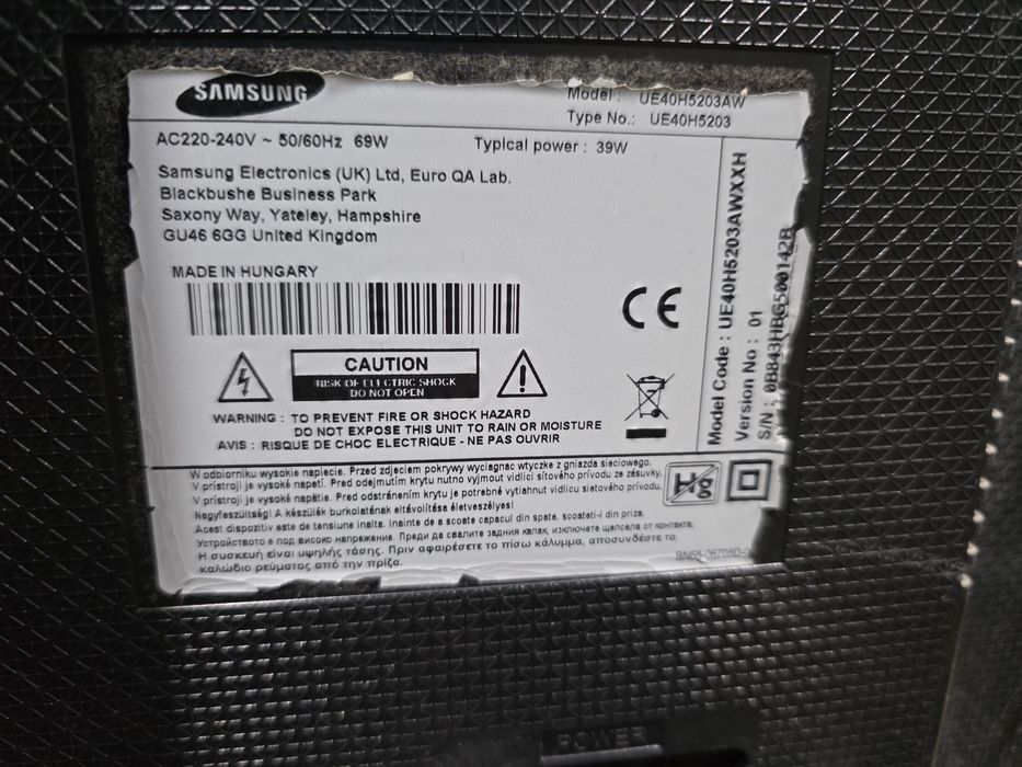 Televizor smart samsung 100 cm diagonala