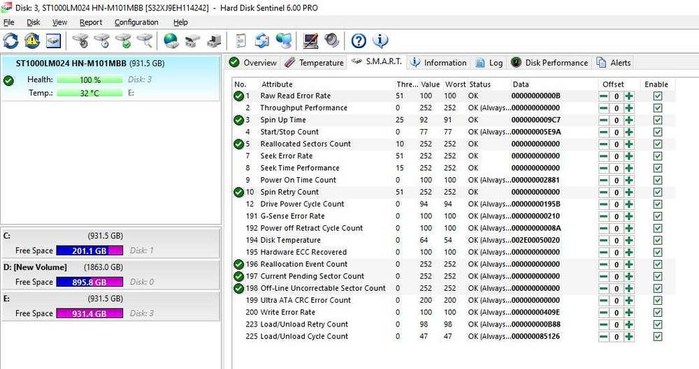 Hard Disk Laptop Seagate Thin ST1000LM024, 1TB, 5400rpm, 8MB, SATA 2