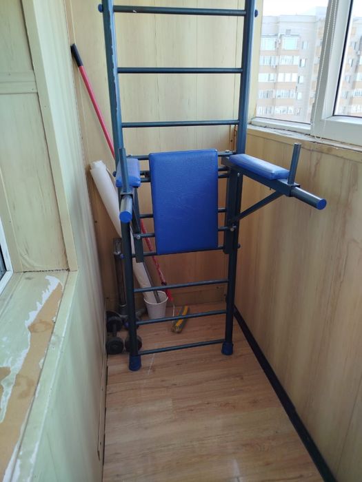 Тренажер турник брусья