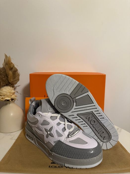 Adidasi/Papuci L O U I S V U I T T O N Skate White