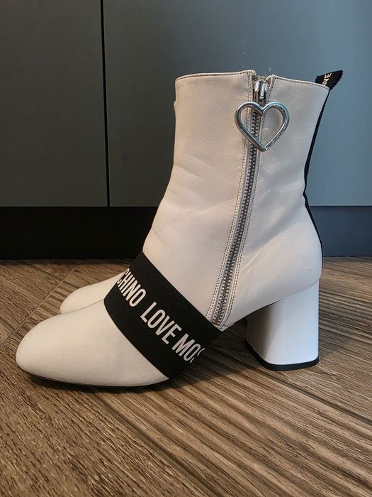 LOWE MOSCHINO - Дамски кожени боти