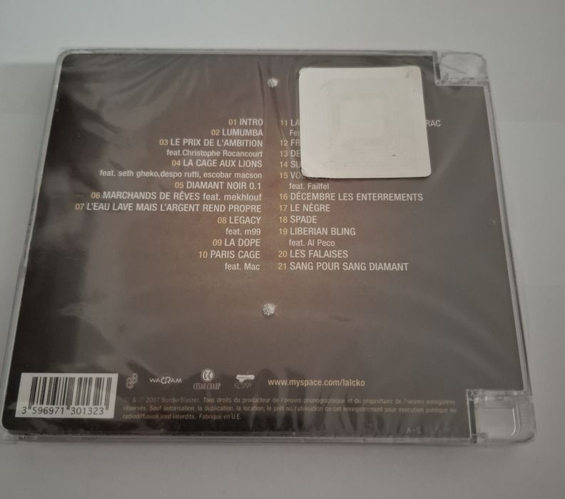 Lalcko – Diamants de Conflit (CD Sigilat, Rap FR, 2007/08)
