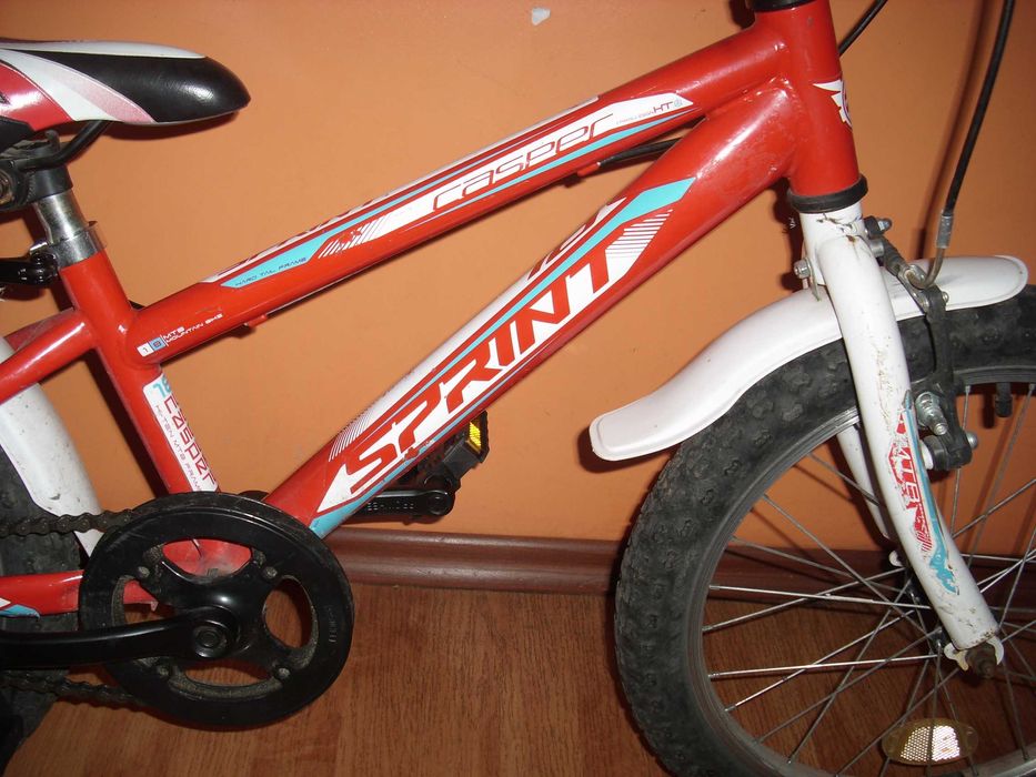 ИЗГОДНО Sprint 16 и 18" детски велосипед,колело с помощни.Промо цена