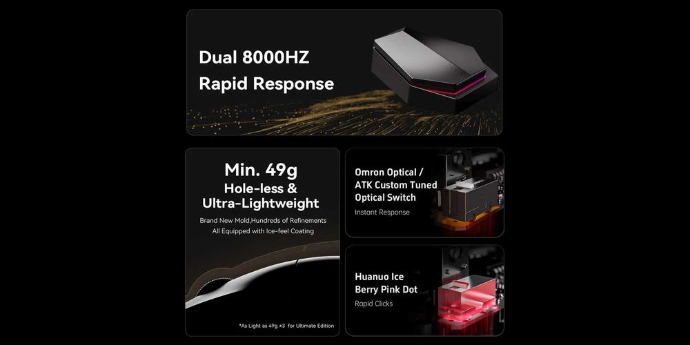 Игровая мышка ATK X1 PRO MAX