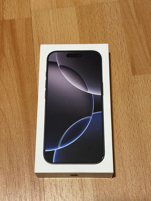 Iphone 16 Pro 256GB Black Titanium Nou