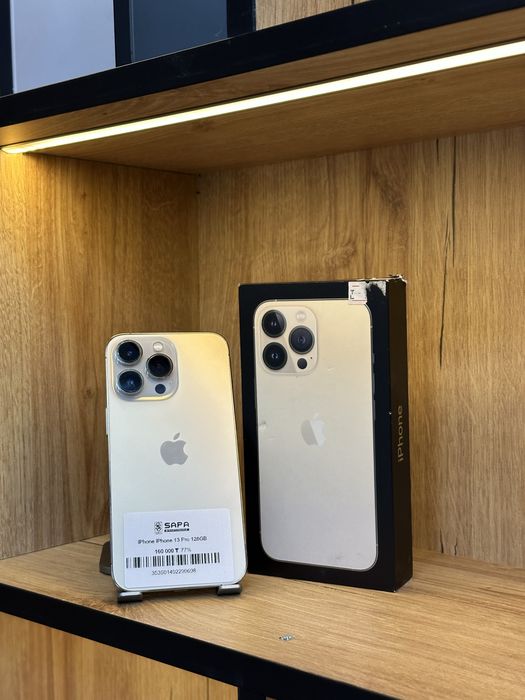 айфон 13 про золотистый