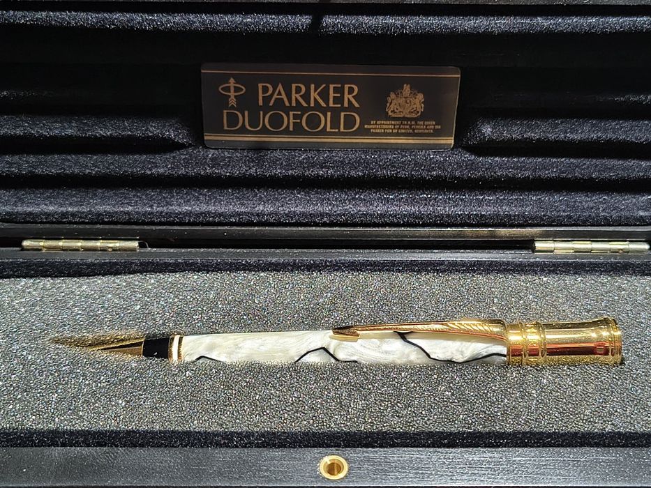 Pix Parker de Lux Duofold aurit