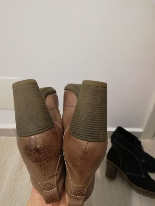 Ghete dama din piele intoarsa,culoare albastru nr.38