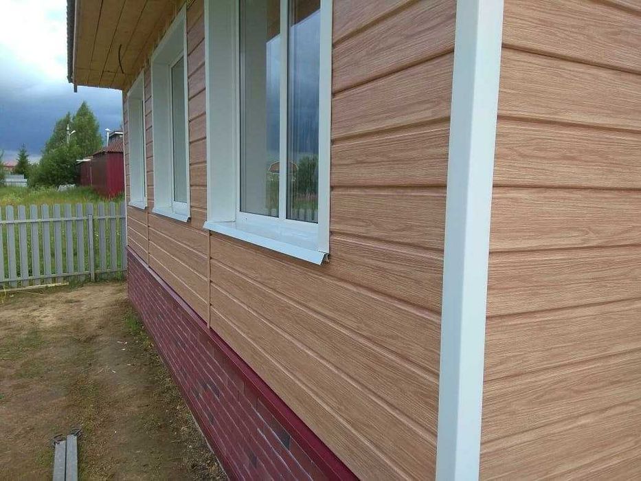 Сайдинг ПВХ / под дерево/ гарантия 50/10 лет