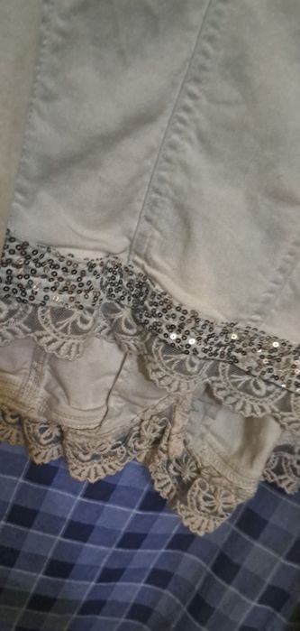 Geaca de blugi cu paiete