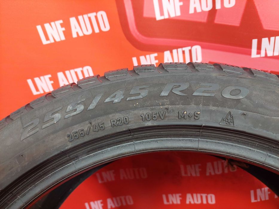 Anvelope de IARNA - 255/45/20 - PIRELLI - 5.65 MM - DOT 2020 RFT !