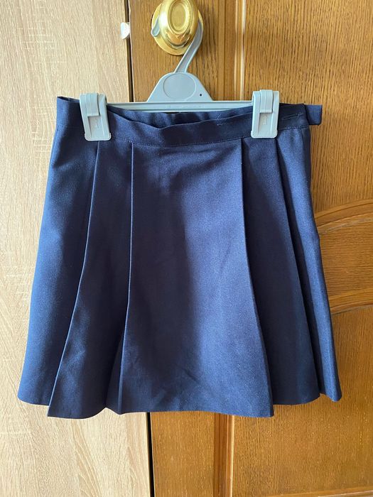 Юбка темно синяя