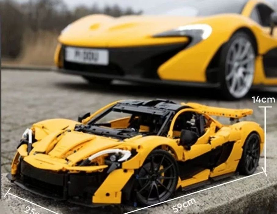 Конструктор лего McLaren P1 (59 см). Подарок на Новый год.